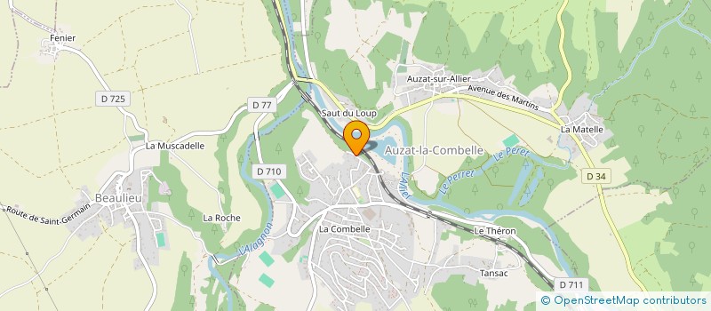 localisation de l'entreprise MADAME SYLVIE BERARD à AUZAT-LA-COMBELLE