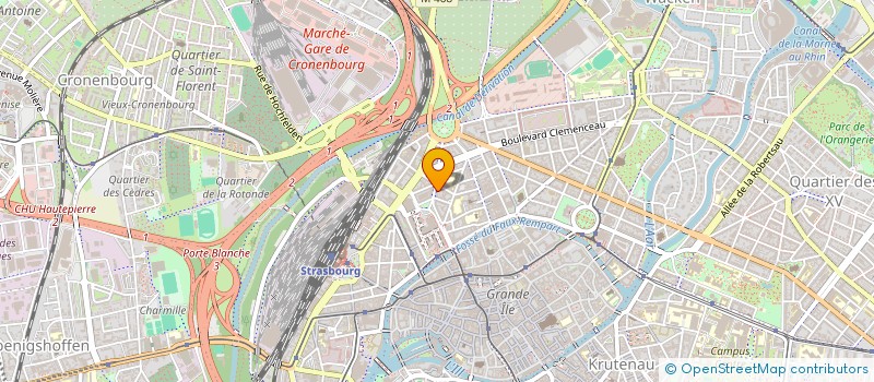 localisation de l'entreprise MADAME SYLVIE BERIGAUD à STRASBOURG