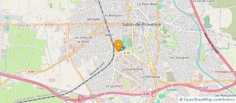 localisation de l'entreprise MADAME SYLVIE BERNARD à SALON-DE-PROVENCE
