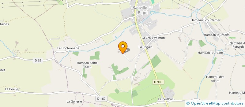 localisation de l'entreprise MADAME SYLVIE BERNARD  L'ETANG-BERTRAND