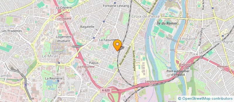 localisation de l'entreprise MADAME SYLVIE BERNES  ZONZA