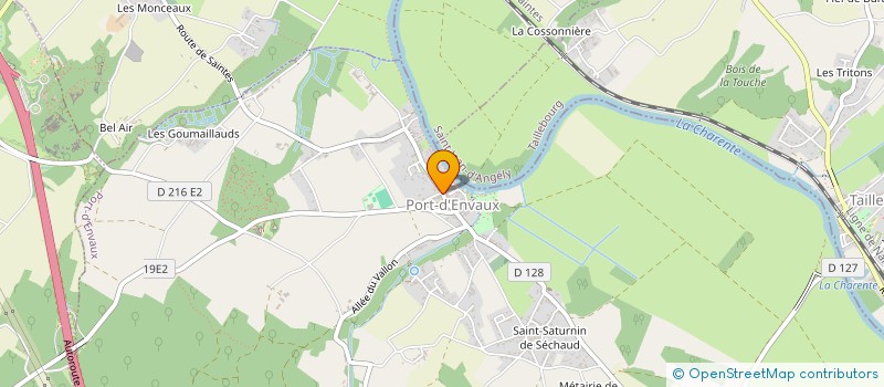 localisation de l'entreprise MADAME SYLVIE BERRY  PORT-D'ENVAUX