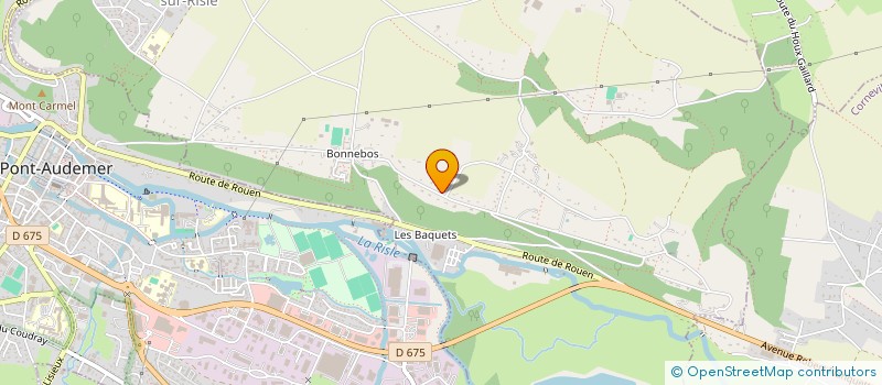 localisation de l'entreprise MADAME SYLVIE BERTOIS  MANNEVILLE-SUR-RISLE