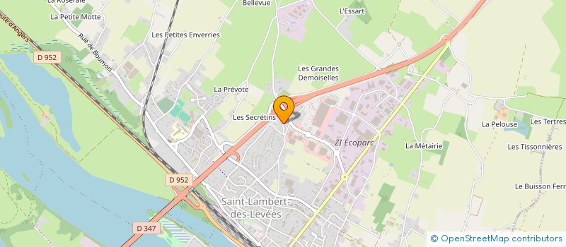 localisation de l'entreprise MADAME SYLVIE BESSON  SAUMUR