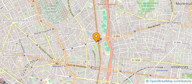 localisation de l'entreprise MADAME SYLVIE BESSOU  PARIS