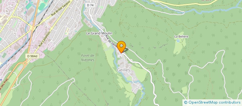 localisation de l'entreprise MADAME SYLVIE BESUCHET à OYONNAX