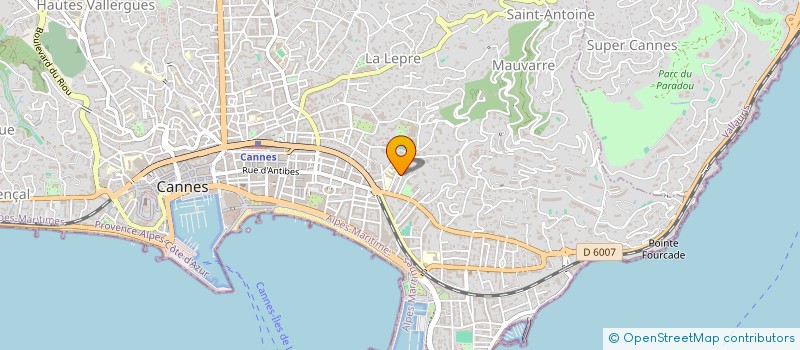 localisation de l'entreprise MADAME SYLVIE BEUZEN à CANNES
