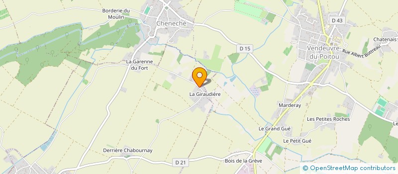 localisation de l'entreprise MADAME SYLVIE BEZAGU à CHABOURNAY