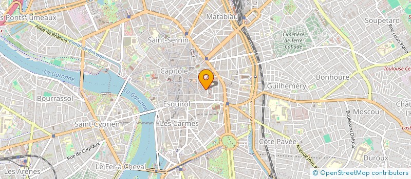 localisation de l'entreprise MADAME SYLVIE BEZIAT  TOULOUSE