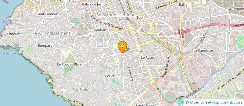 localisation de l'entreprise MADAME SYLVIE BIANCHERI à MARSEILLE