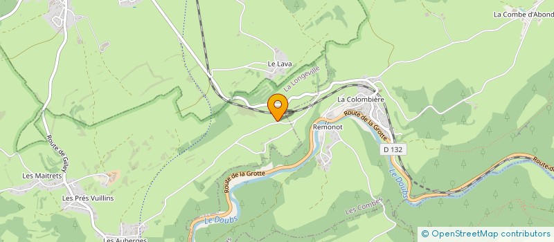 localisation de l'entreprise MADAME SYLVIE BILLOD-GIRARD  LA LONGEVILLE