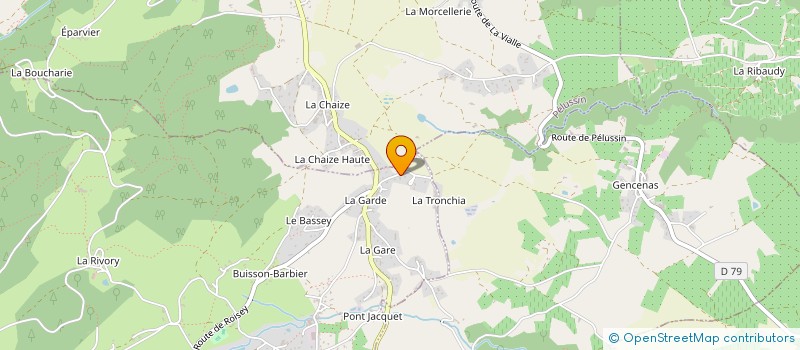 localisation de l'entreprise MADAME SYLVIE BINETRUY  VERANNE