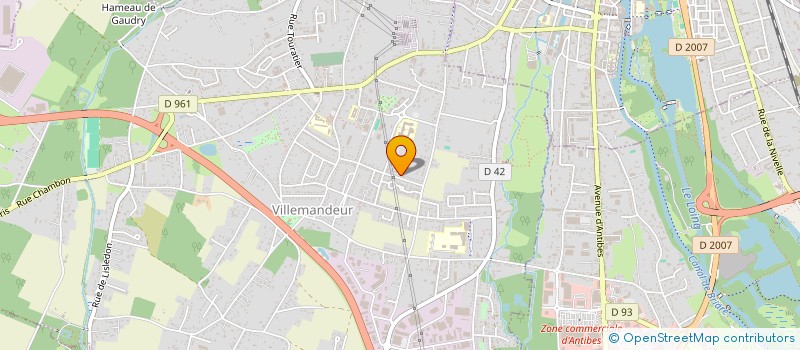 localisation de l'entreprise MADAME SYLVIE BISSONNIER à VILLEMANDEUR