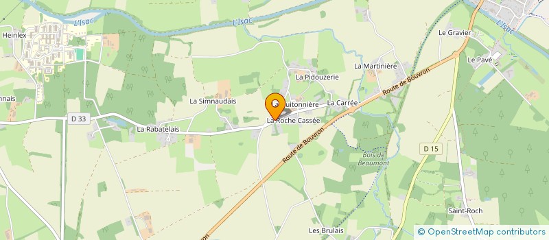 localisation de l'entreprise MADAME SYLVIE BLAIS à LE GAVRE