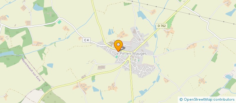 localisation de l'entreprise MADAME SYLVIE BLANCHARD à MONTREVAULT-SUR-EVRE