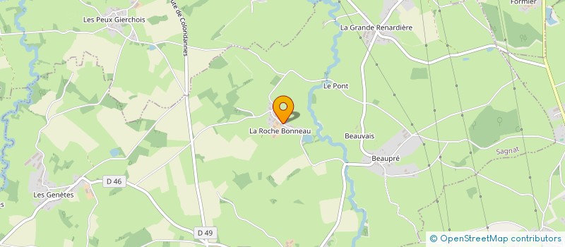 localisation de l'entreprise MADAME SYLVIE BLANCHET à SAGNAT