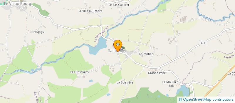 localisation de l'entreprise MADAME SYLVIE BLANCHETTE à SAINT-BIHY