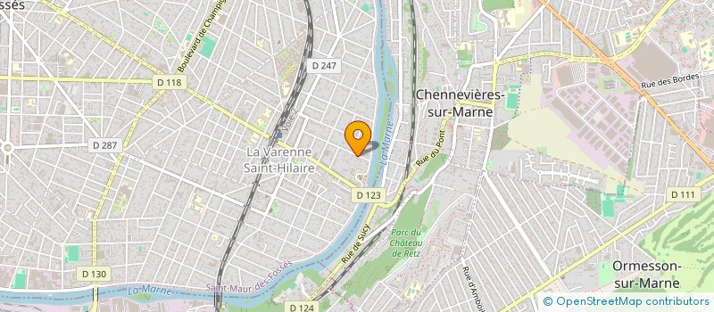 localisation de l'entreprise MADAME SYLVIE BLONDEAU à SAINT-MAUR-DES-FOSSES