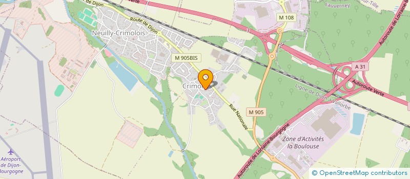 localisation de l'entreprise MADAME SYLVIE BLOT à NEUILLY-CRIMOLOIS