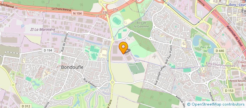 localisation de l'entreprise MADAME SYLVIE BOBELIN à BONDOUFLE