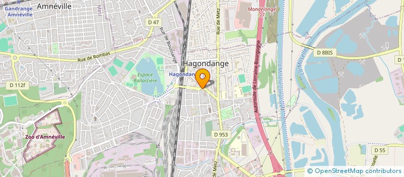 localisation de l'entreprise MADAME SYLVIE BOCCALATI à HAGONDANGE