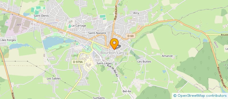localisation de l'entreprise MADAME SYLVIE BOCQ à BOURBON-LANCY