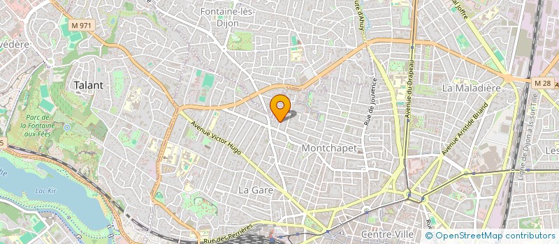 localisation de l'entreprise MADAME SYLVIE BOILLOT  DIJON