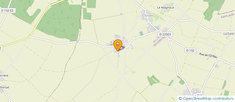 localisation de l'entreprise MADAME SYLVIE BOISSON  CHIVES