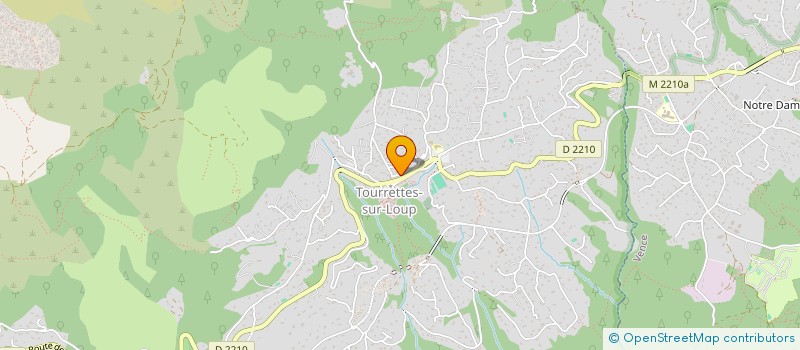 localisation de l'entreprise MADAME SYLVIE BONNARDIN à TOURRETTES-SUR-LOUP