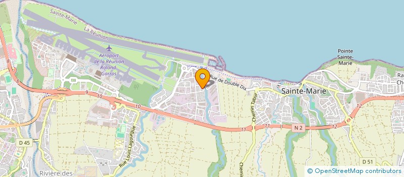 localisation de l'entreprise MADAME SYLVIE BONNE  SAINTE-MARIE