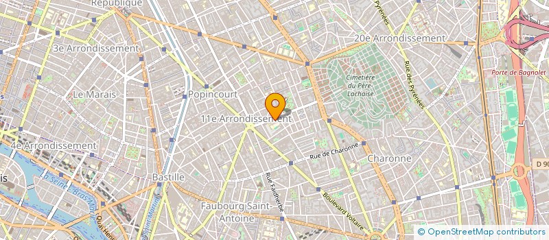 localisation de l'entreprise MADAME SYLVIE BONNET  PARIS