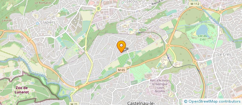 localisation de l'entreprise MADAME SYLVIE BONNET  CASTELNAU-LE-LEZ
