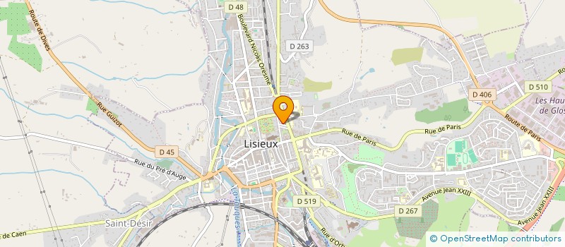 localisation de l'entreprise MADAME SYLVIE BONNIEUX à MEZIDON VALLEE D'AUGE