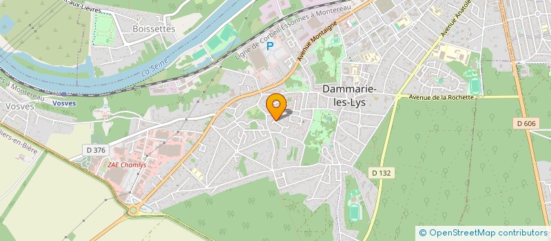 localisation de l'entreprise MADAME SYLVIE BONY à DAMMARIE-LES-LYS