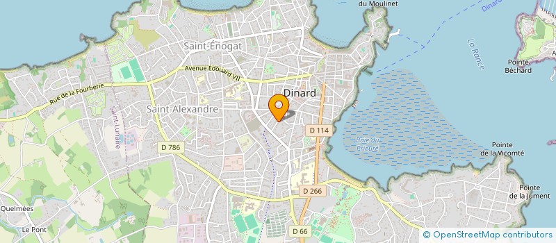 localisation de l'entreprise MADAME SYLVIE BOQUET  DINARD