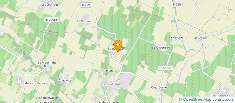 localisation de l'entreprise MADAME SYLVIE BORE  AUJAC