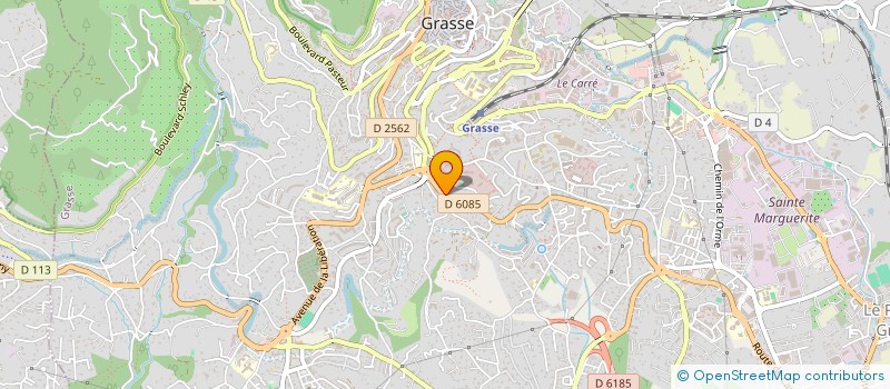 localisation de l'entreprise MADAME SYLVIE BOSC à GRASSE