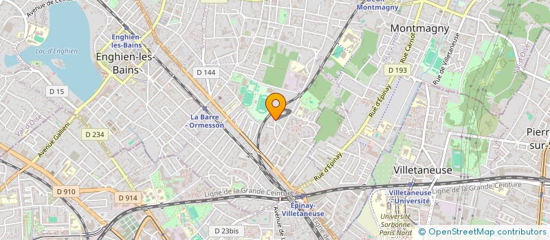 localisation de l'entreprise MADAME SYLVIE BOTTAZ  DEUIL-LA-BARRE