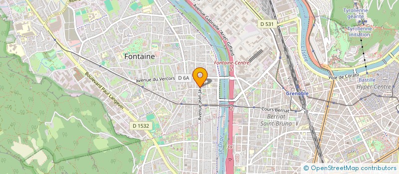 localisation de l'entreprise MADAME SYLVIE BOUCAND à FONTAINE