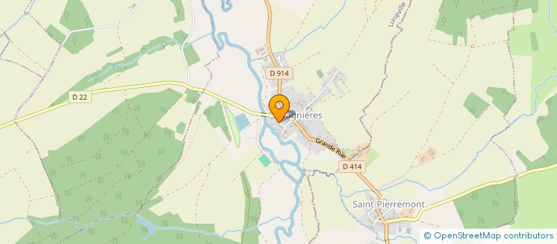 localisation de l'entreprise MADAME SYLVIE BOUCHEZ  MAGNIERES