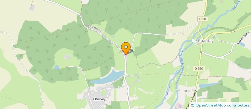 localisation de l'entreprise MADAME SYLVIE BOUCHIER  LE CHAUTAY