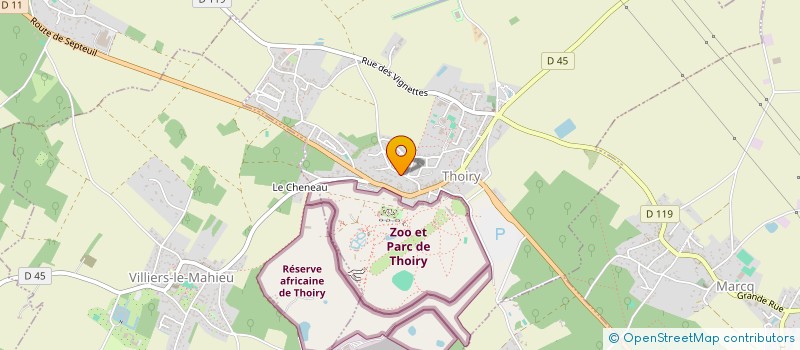 localisation de l'entreprise MADAME SYLVIE BOUDARD  THOIRY