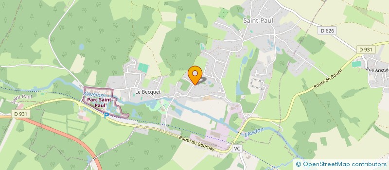 localisation de l'entreprise MADAME SYLVIE BOUDIN  SAINT-PAUL