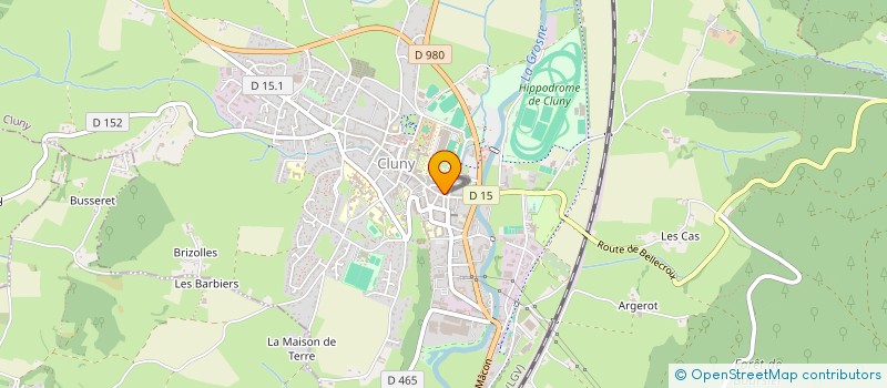 localisation de l'entreprise MADAME SYLVIE BOUGOUIN à CLUNY