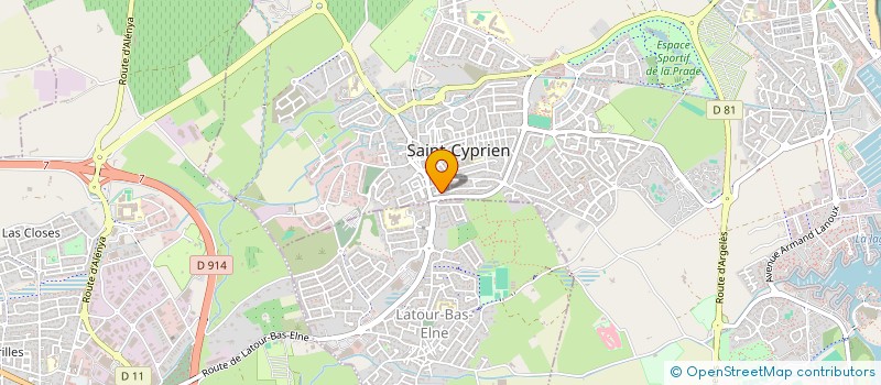 localisation de l'entreprise MADAME SYLVIE BOUHELIER  SAINT-CYPRIEN