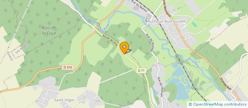 localisation de l'entreprise MADAME SYLVIE BOULANGUE  SAINT-VIGOR