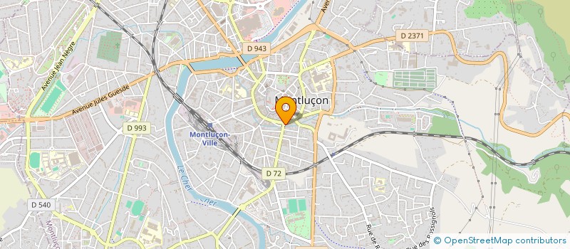 localisation de l'entreprise MADAME SYLVIE BOULDOIRE  MONTLUCON