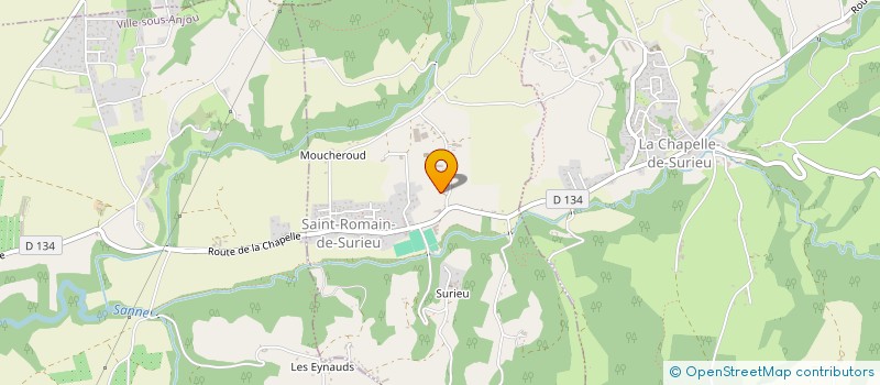 localisation de l'entreprise MADAME SYLVIE BOULENGER  SAINT-ROMAIN-DE-SURIEU