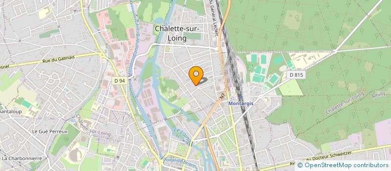 localisation de l'entreprise MADAME SYLVIE BOULLAY à CHALETTE-SUR-LOING
