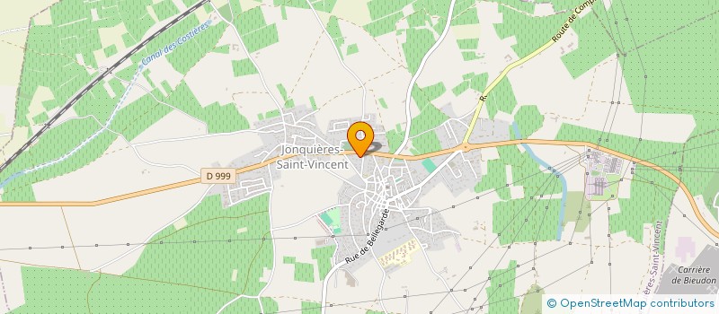 localisation de l'entreprise MADAME SYLVIE BOURCIER  JONQUIERES-SAINT-VINCENT